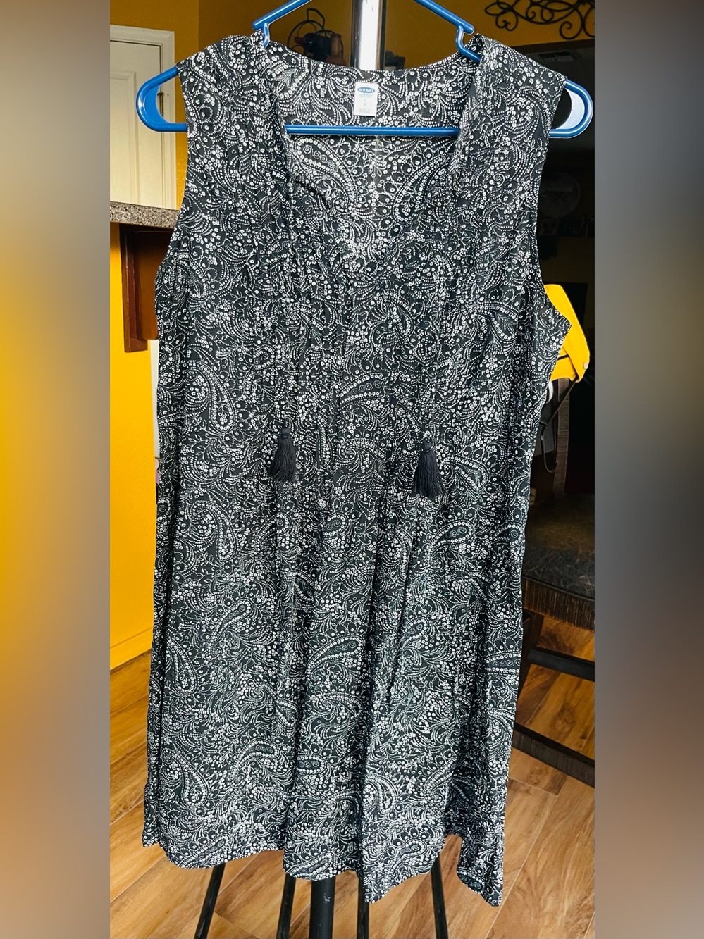 Old Navy Dress - Black/White  - Size L